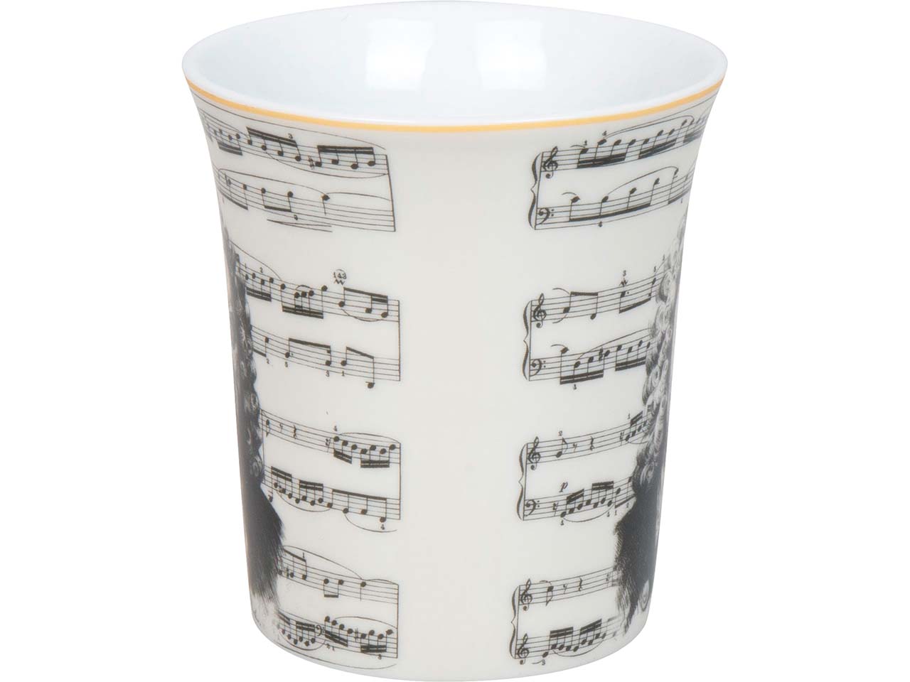 Könitz Tasse Komponisten "Bach"