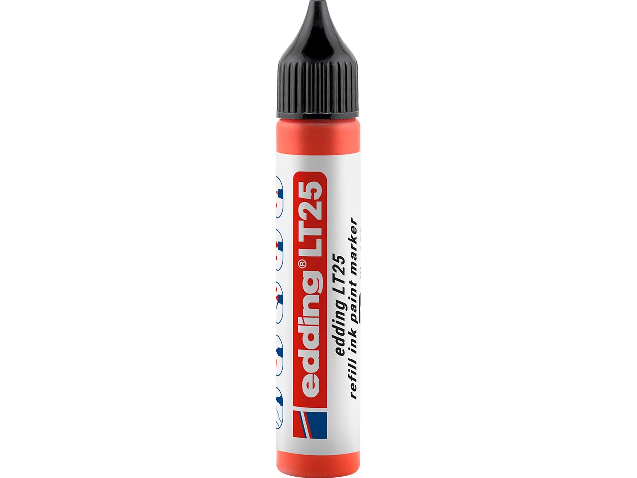 edding Nachfülltinte "LT 25" Lackmarker, 25ml, rot