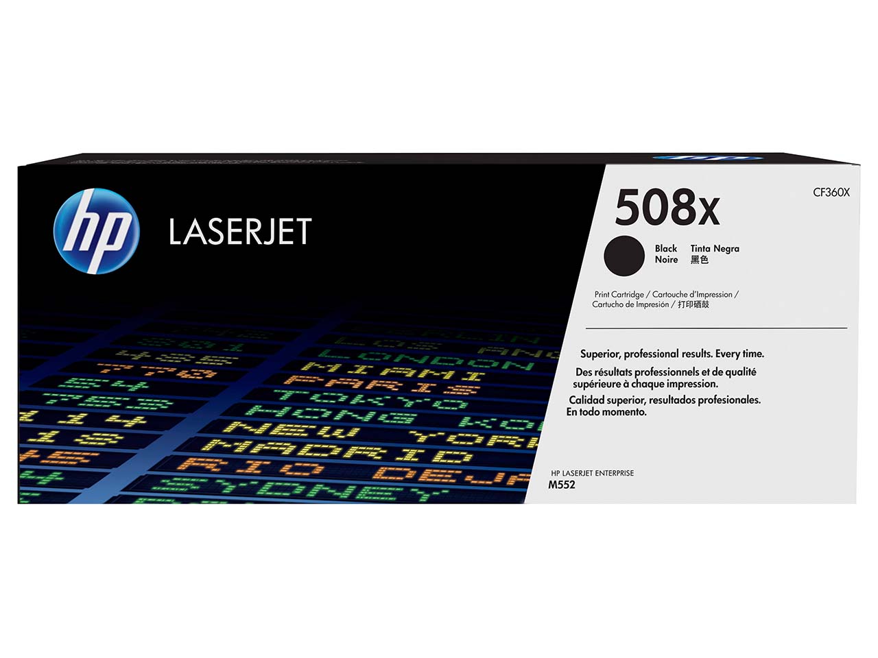 hp Druckkassette CF360X, Nr. 508X schwarz