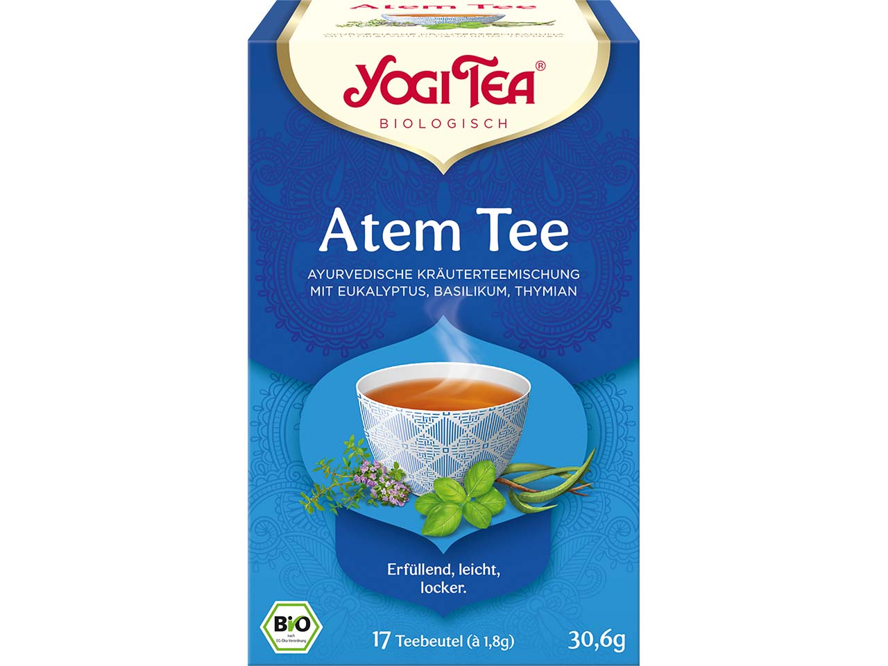 YOGI TEA Bio-Kräutertee "Atem Tee", 30,6 g