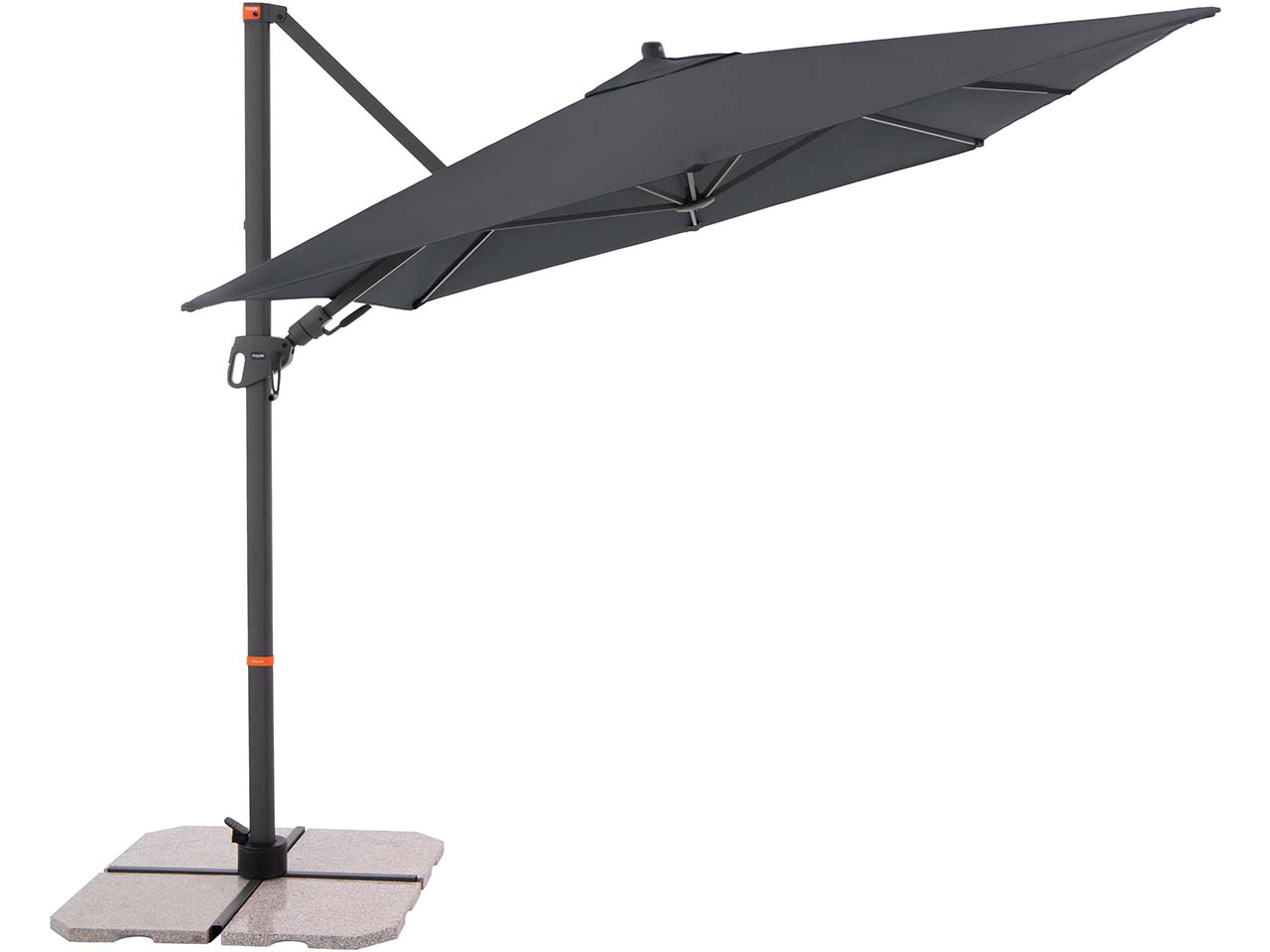 doppler Pendelschirm "myZone AX" 320 x 240 cm, anthrazit