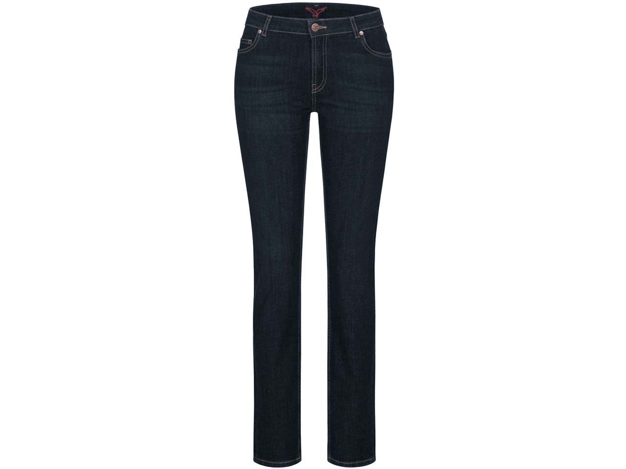 Feuervogl Bio-Damen-Jeans "Svenja" Mid Waist, fashion blue, Gr. 36