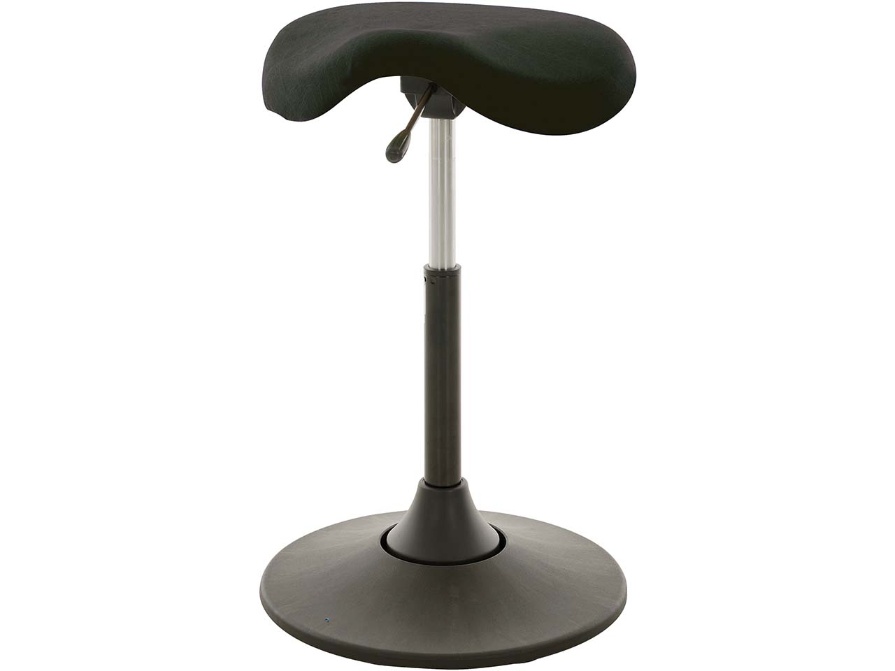 Bewegungshocker mit Hebelauslösung, schwarz