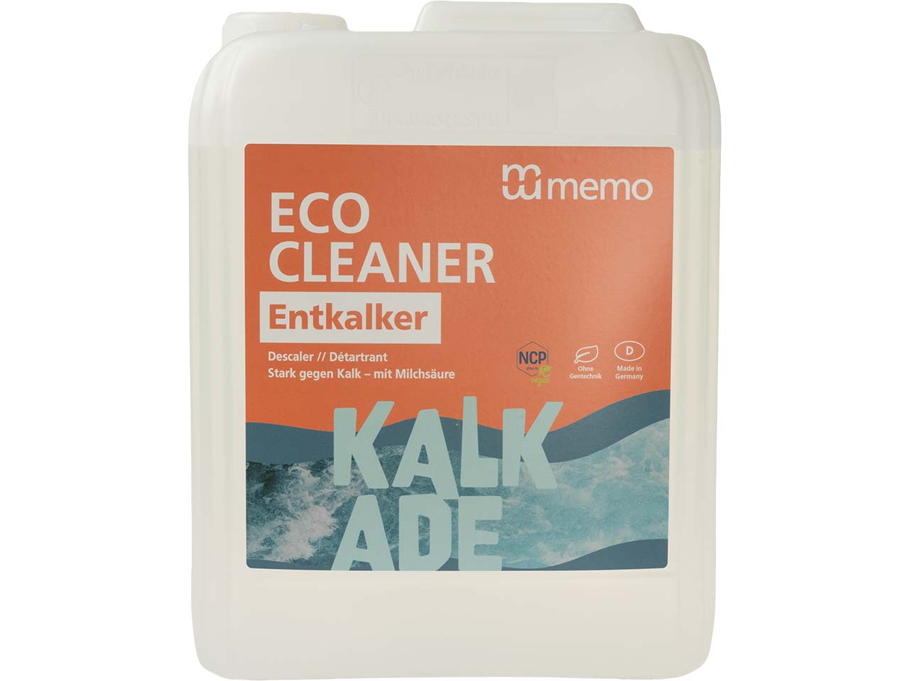 memo Entkalker "ECO CLEANER" auf Milchsäurebasis, 5 l