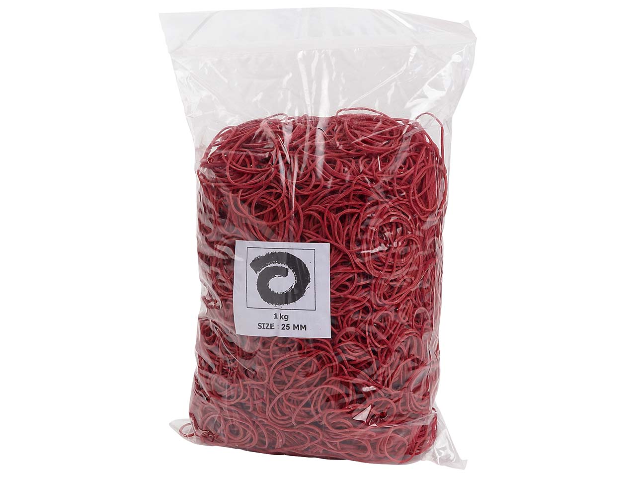 1 kg Gummiringe 25mm im Beutel