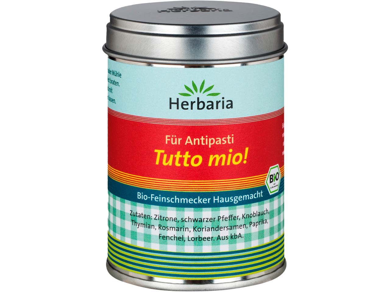 Herbaria Bio-Gewürzmischung "Tutto mio!" für Antipasti, 65 g