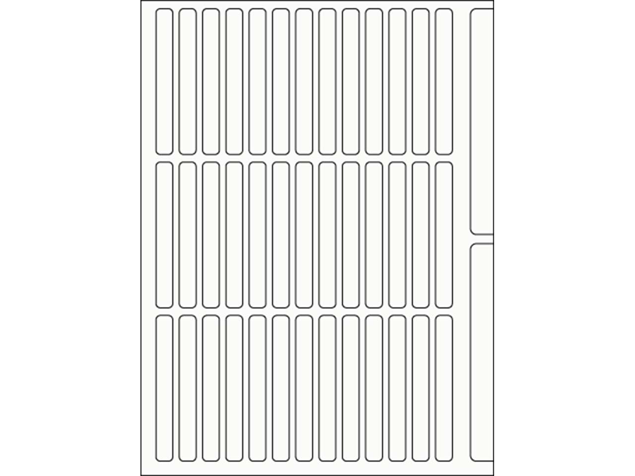 780 Etiketten 6 x 50 mm