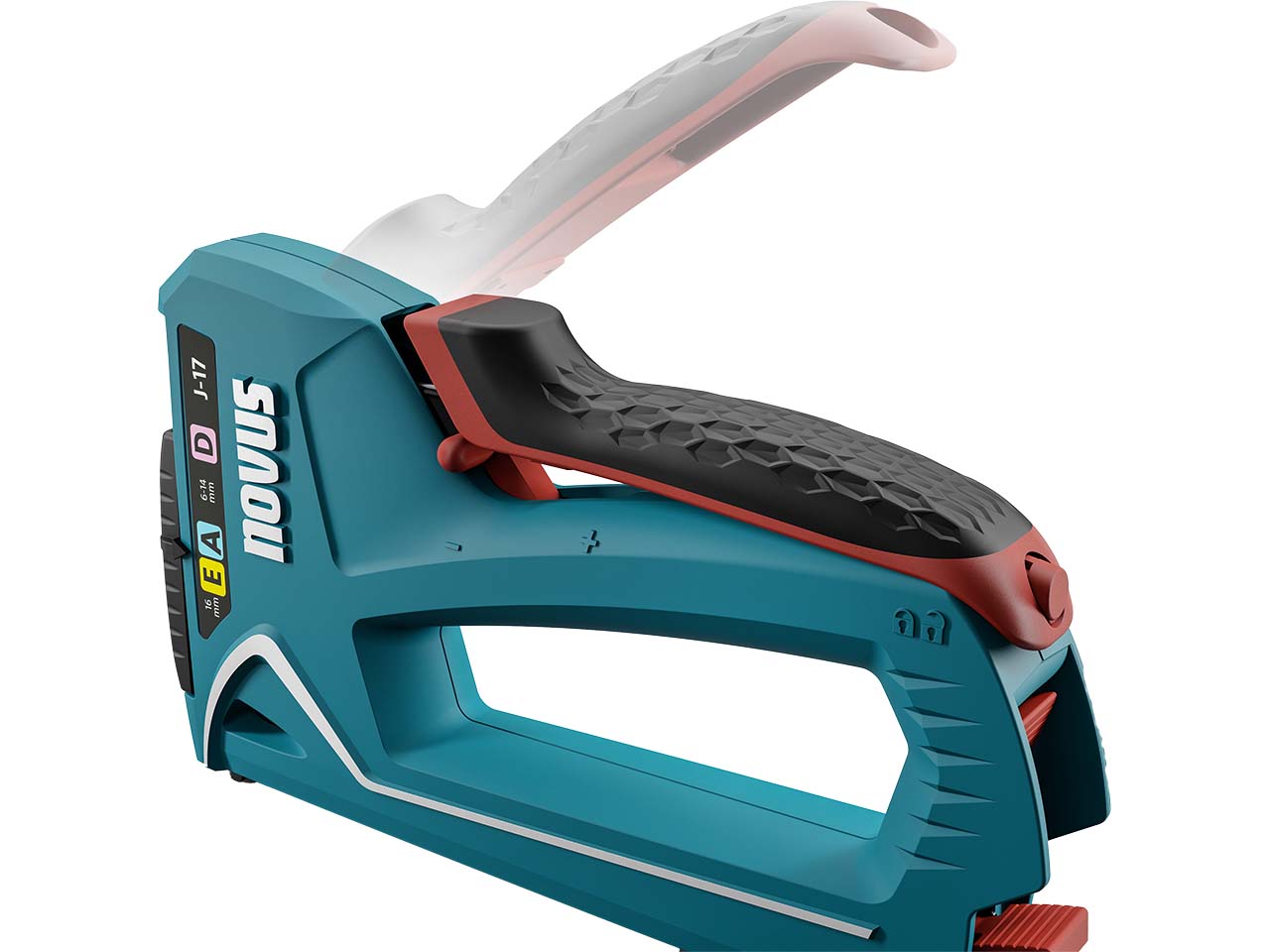 Novus Handtacker "J-17" aus ABS-Kunststoff