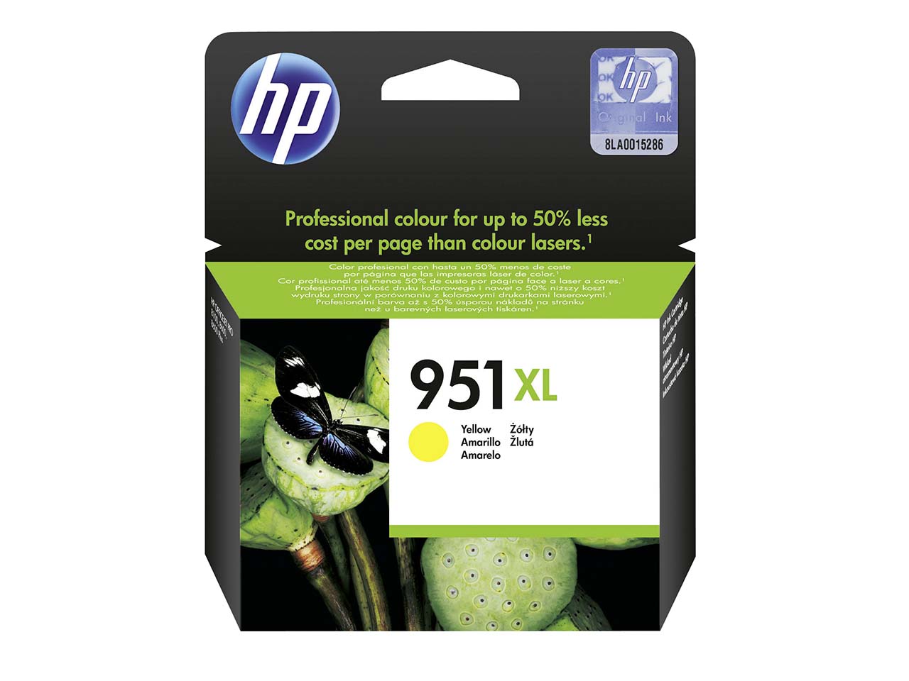 hp Tintenpatrone CN048AE, Nr. 951 XL gelb
