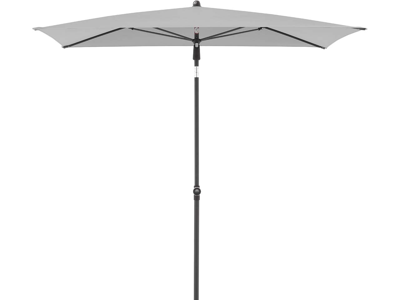 doppler Sonnenschirm "ACTIVE Green Edition" 200 x 120 cm, hellgrau