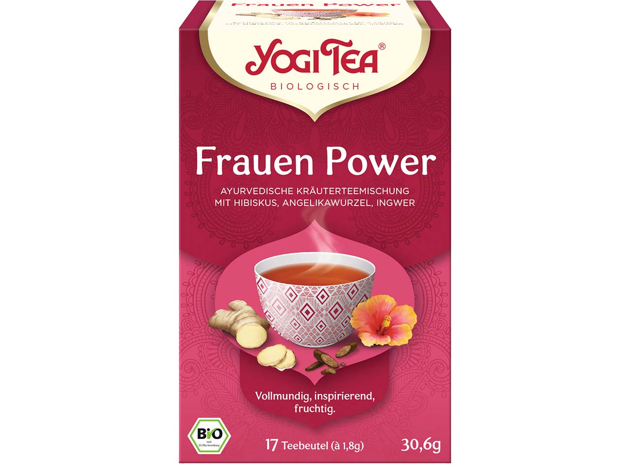 YOGI TEA Bio-Kräutertee "Frauen Power", 30,6 g