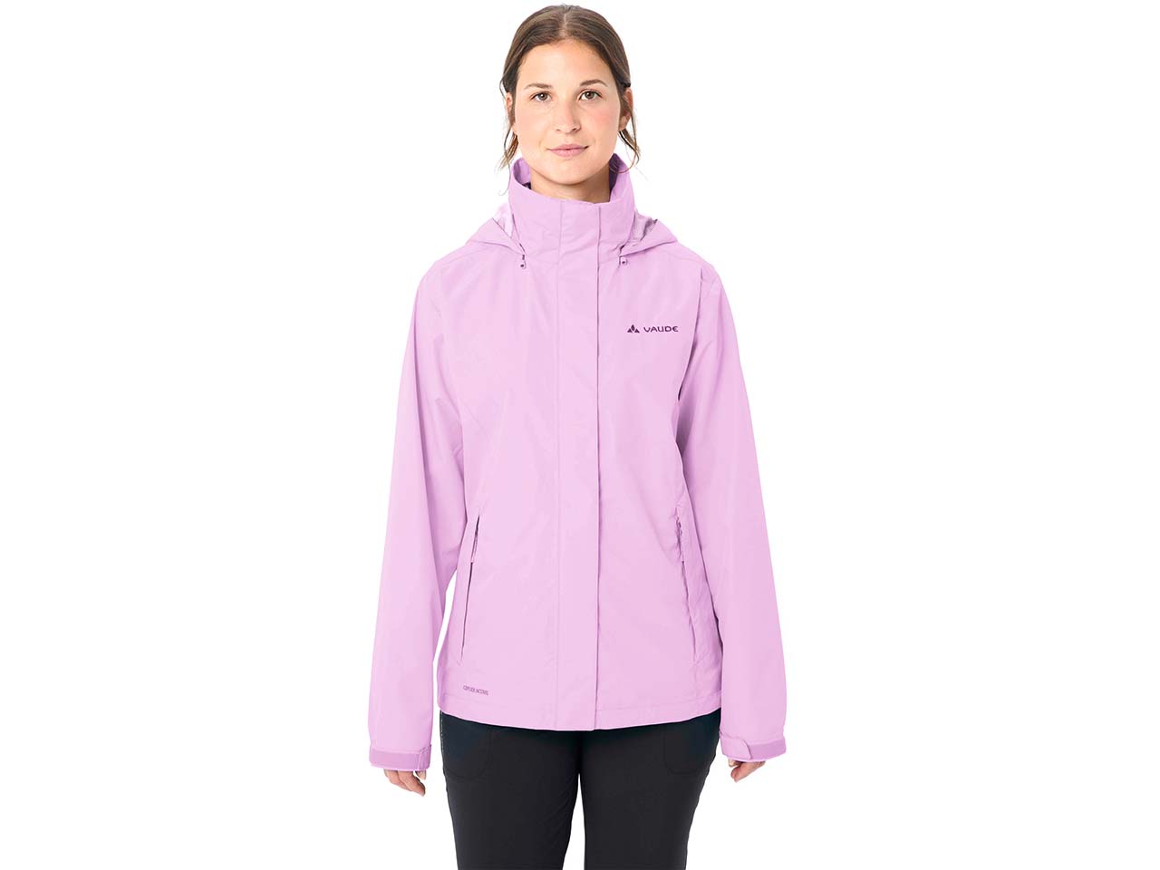 VAUDE Damen-Outdoorjacke 'Escape Light Jacket' mit separatem Kragen, raspberry, Gr. 36