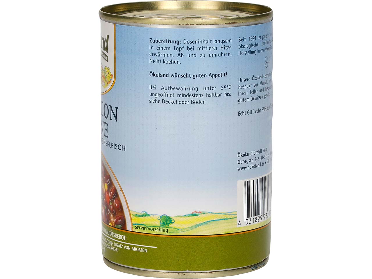 Ökoland Bio-Chili-con-Carne, 400 g