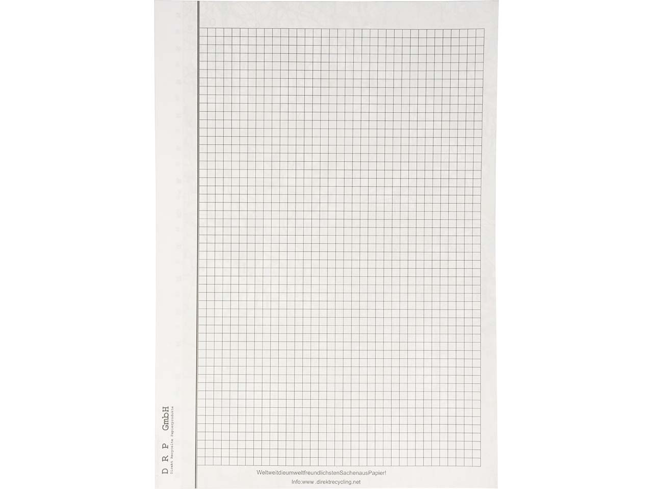 DRP Notizblock A4 kariert, 50 Blatt