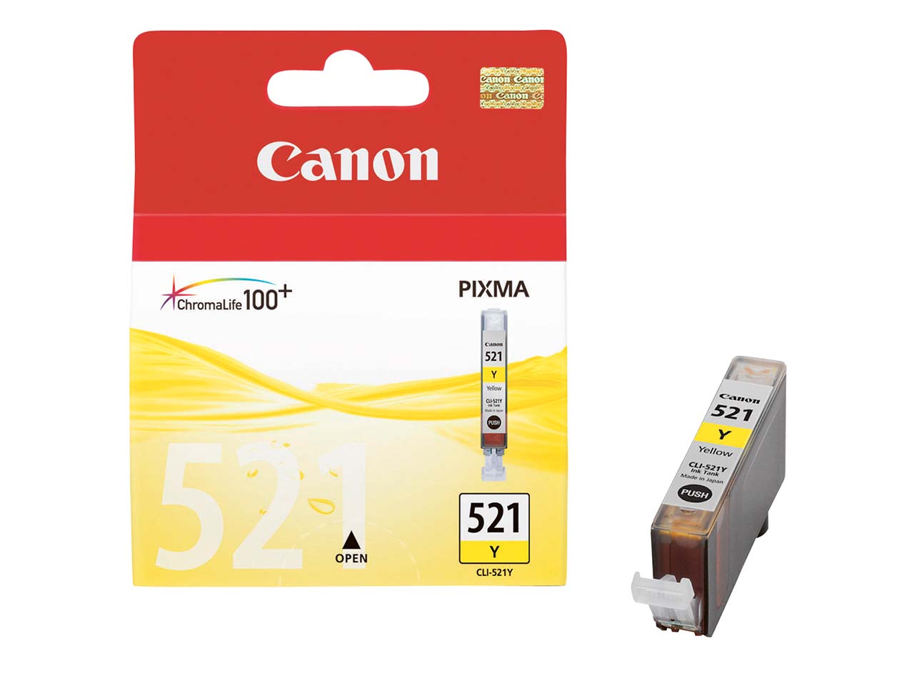 Canon Tintenpatrone CLI-521Y gelb
