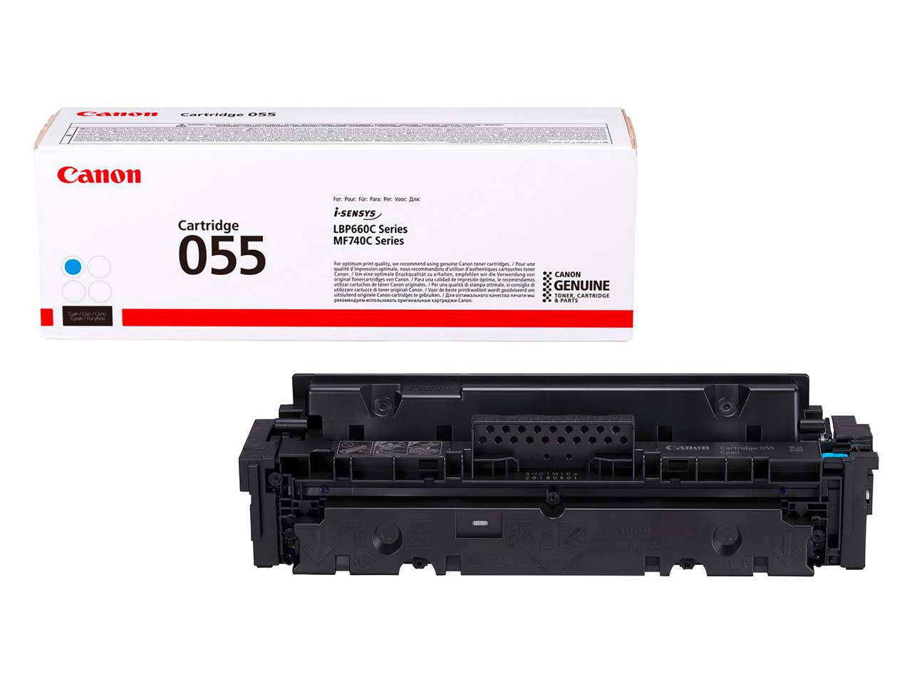 Canon Tonerkartusche CRG 055 cyan