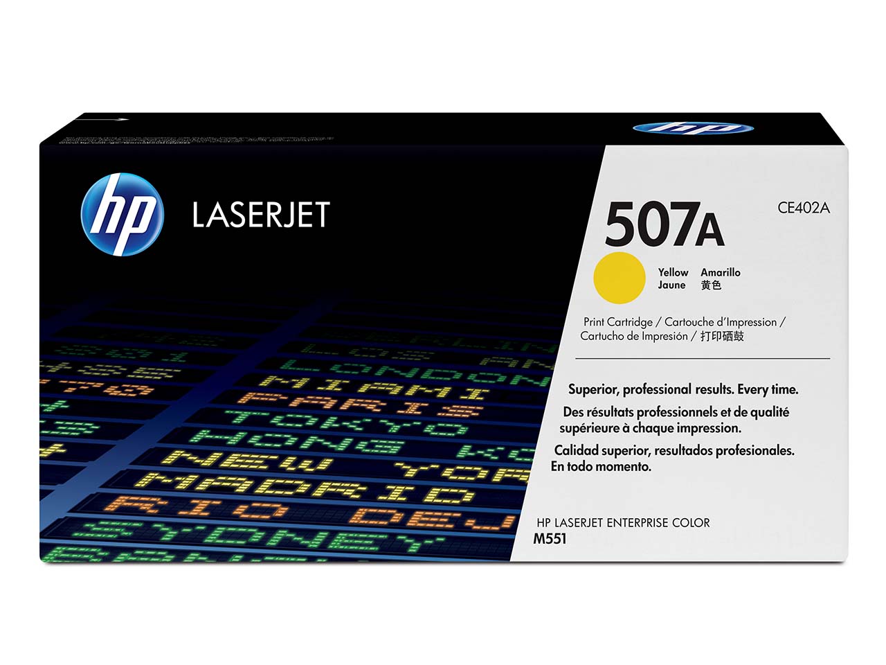 hp Druckkassette CE402A gelb