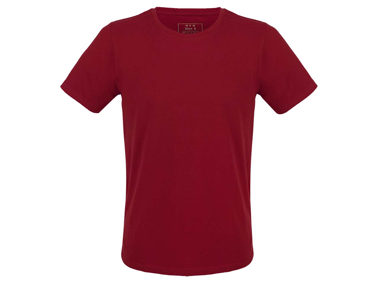 MELA Bio-Herren-T-Shirt rot, Gr. S