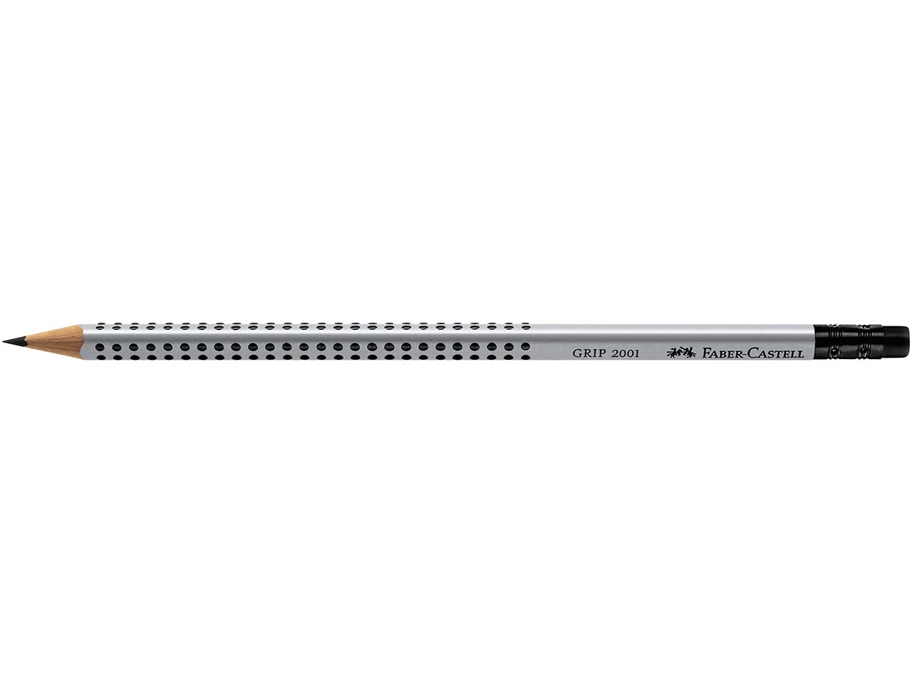 Faber-Castell Bleistift 'Grip 2001' mit Radiertip