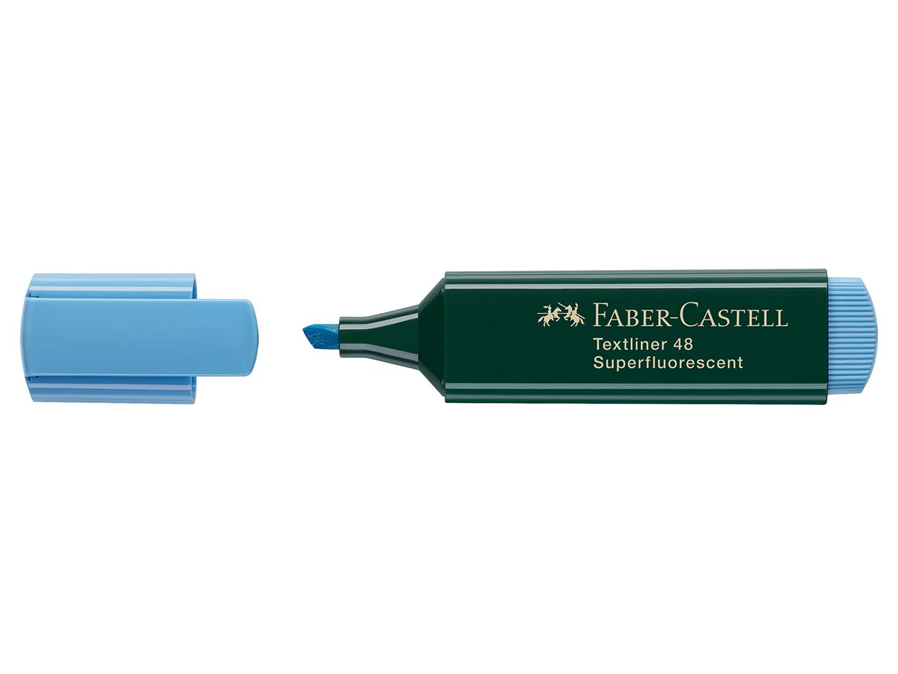 Faber-Castell Textmarker 'Textliner' blau
