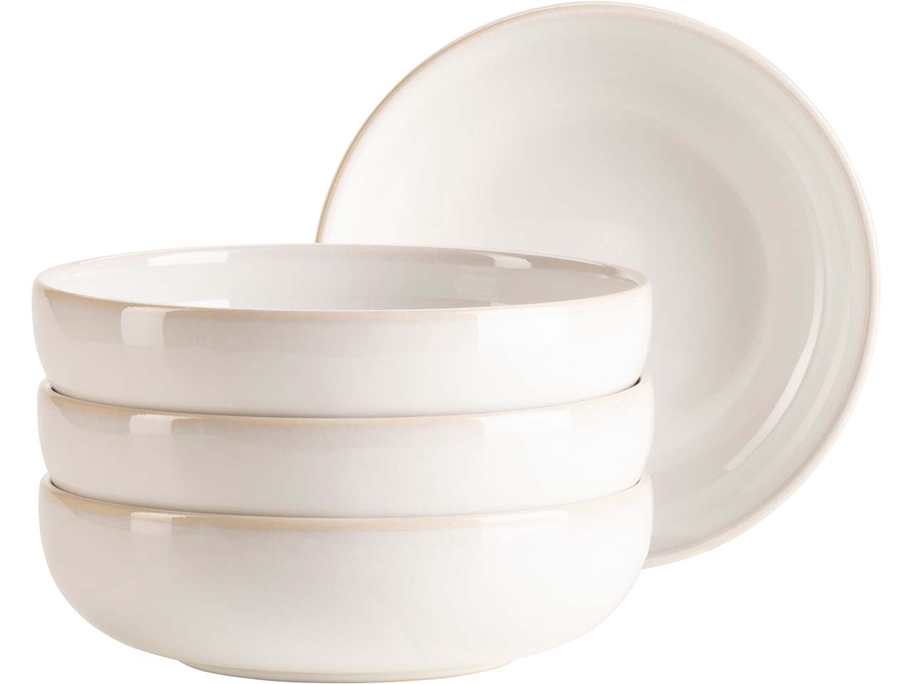 Mäser Schüssel Set 4-tlg. "Unico" 16 cm, weiß