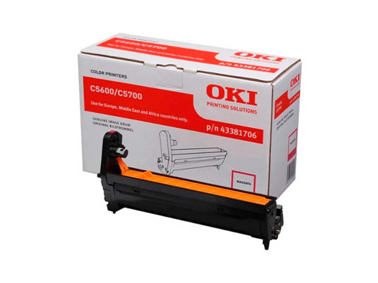 Oki Trommel 43381706 magenta