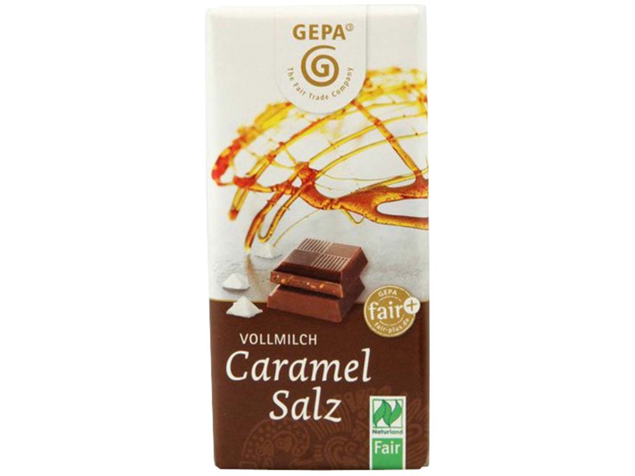 GEPA Bio-Schokolade "Karamel Salz", 40 g