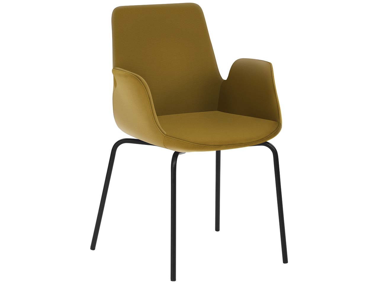 Besucherstuhl "2009" gelb