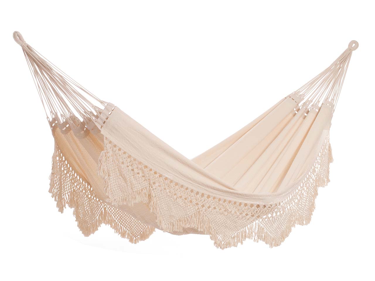 HängemattenGlück Tuchhängematte 'SALAO' natur