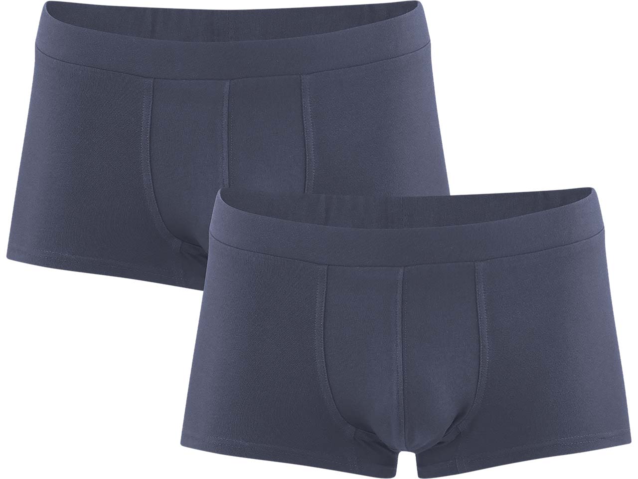 Living Crafts 2er-Pack Bio-Herren-Pants "Farell" navy graphite, Gr. XXL