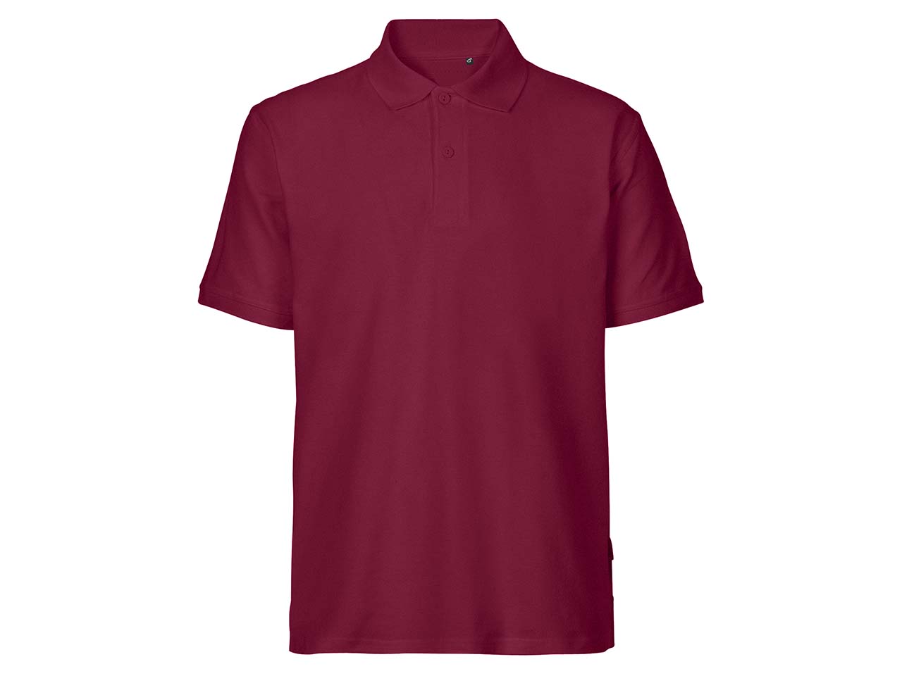 Neutral Bio-Herren-Poloshirt, 235 g/m² bordeaux, Gr. S