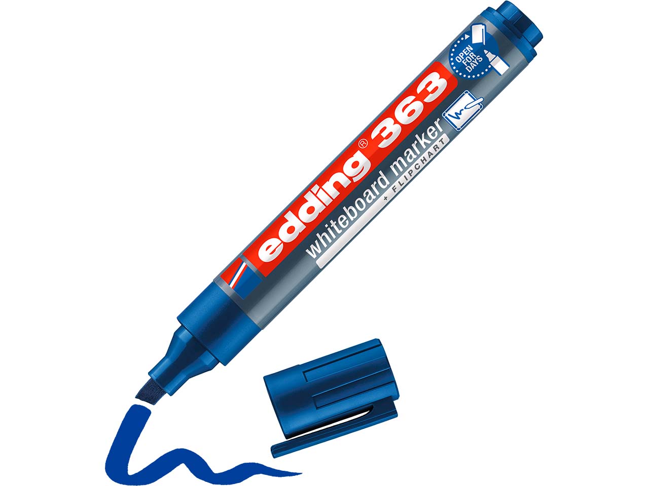 edding Whiteboardmarker "363" blau