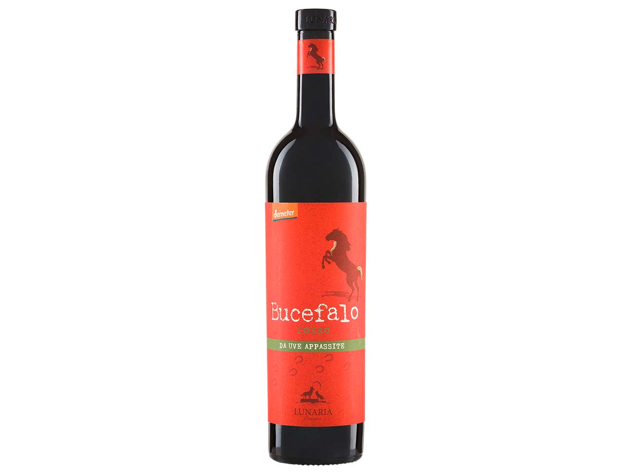 Bio-Rotwein "Bucefalo" Vino da uve appassite 0,75 l