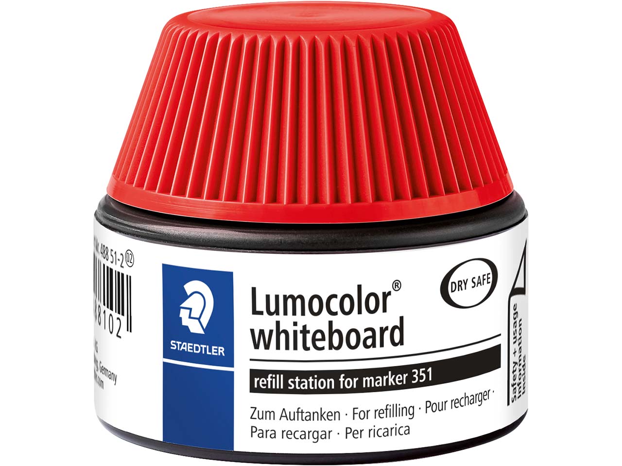 STAEDTLER Nachfülltinte für Whiteboard-Marker 'Lumocolor 351', rot
