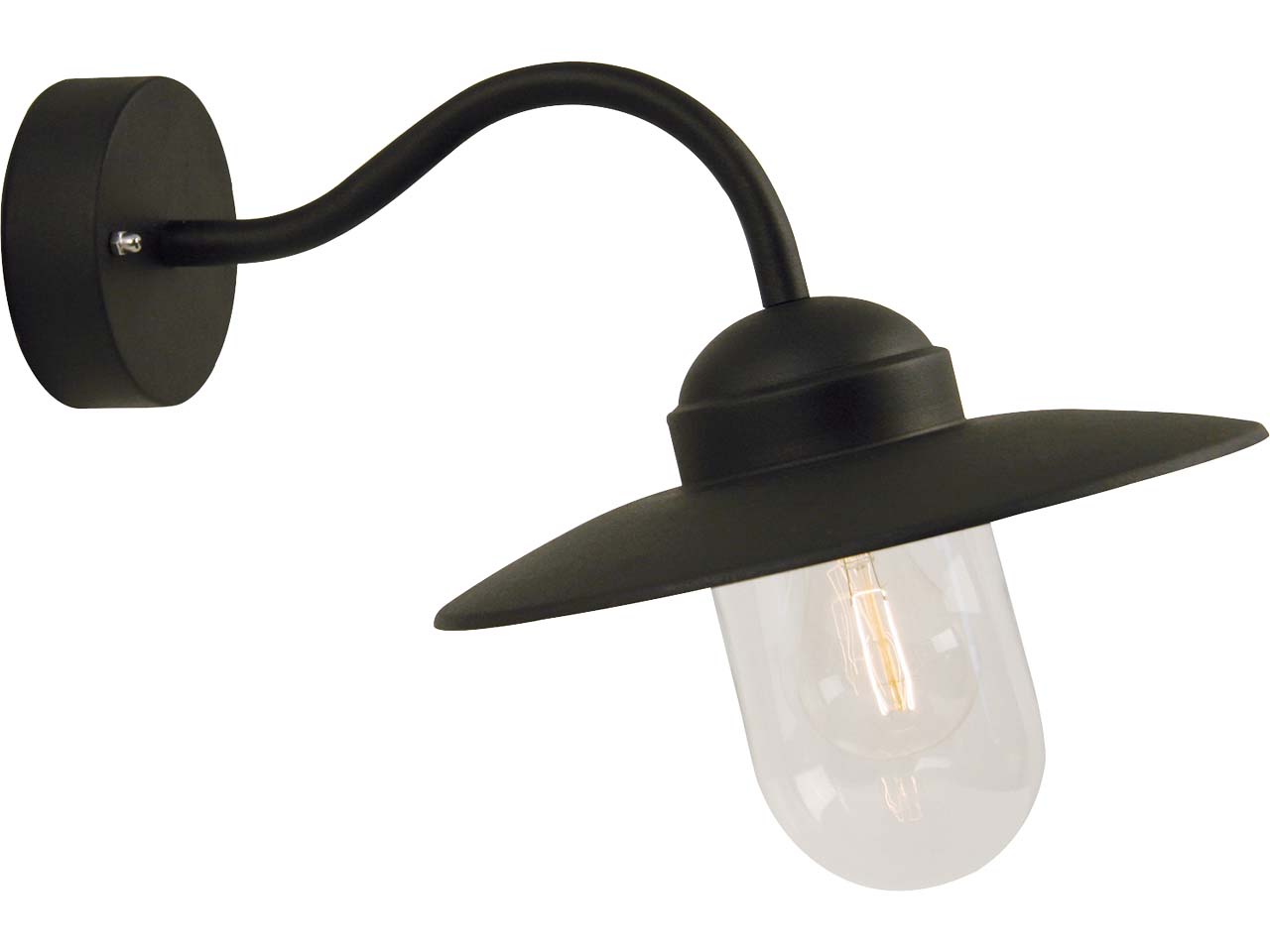 Nordlux Wandleuchte "Luxembourg" schwarz