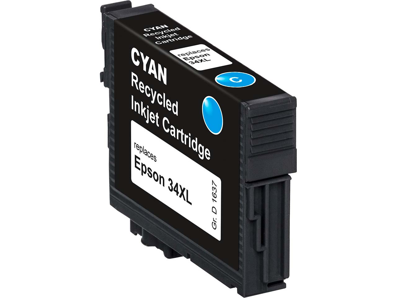 memo Tintenpatrone ersetzt Epson 34XL cyan