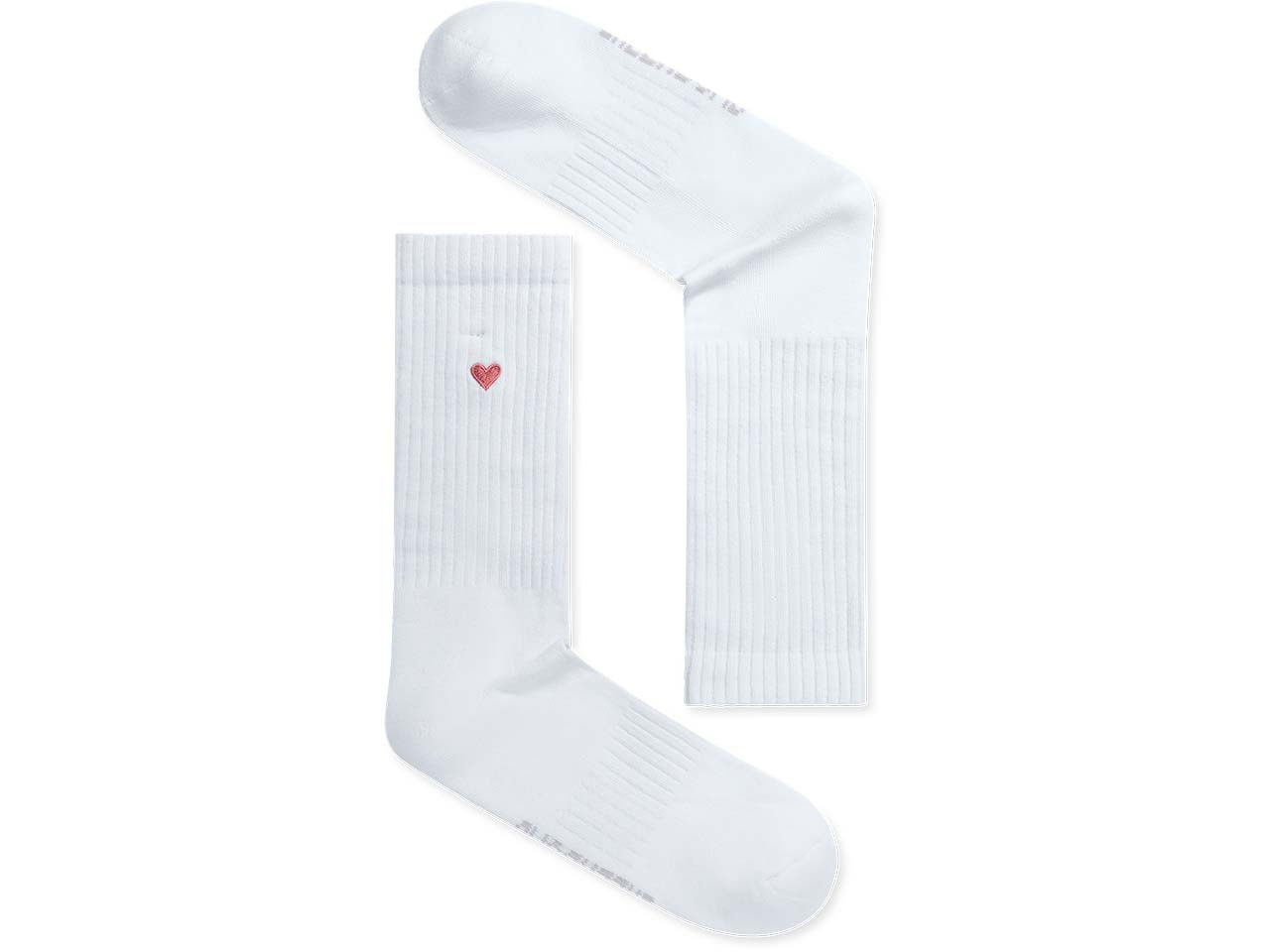 GREENBOMB Bio-Tennissocken 'Love', white, Gr. 41/46