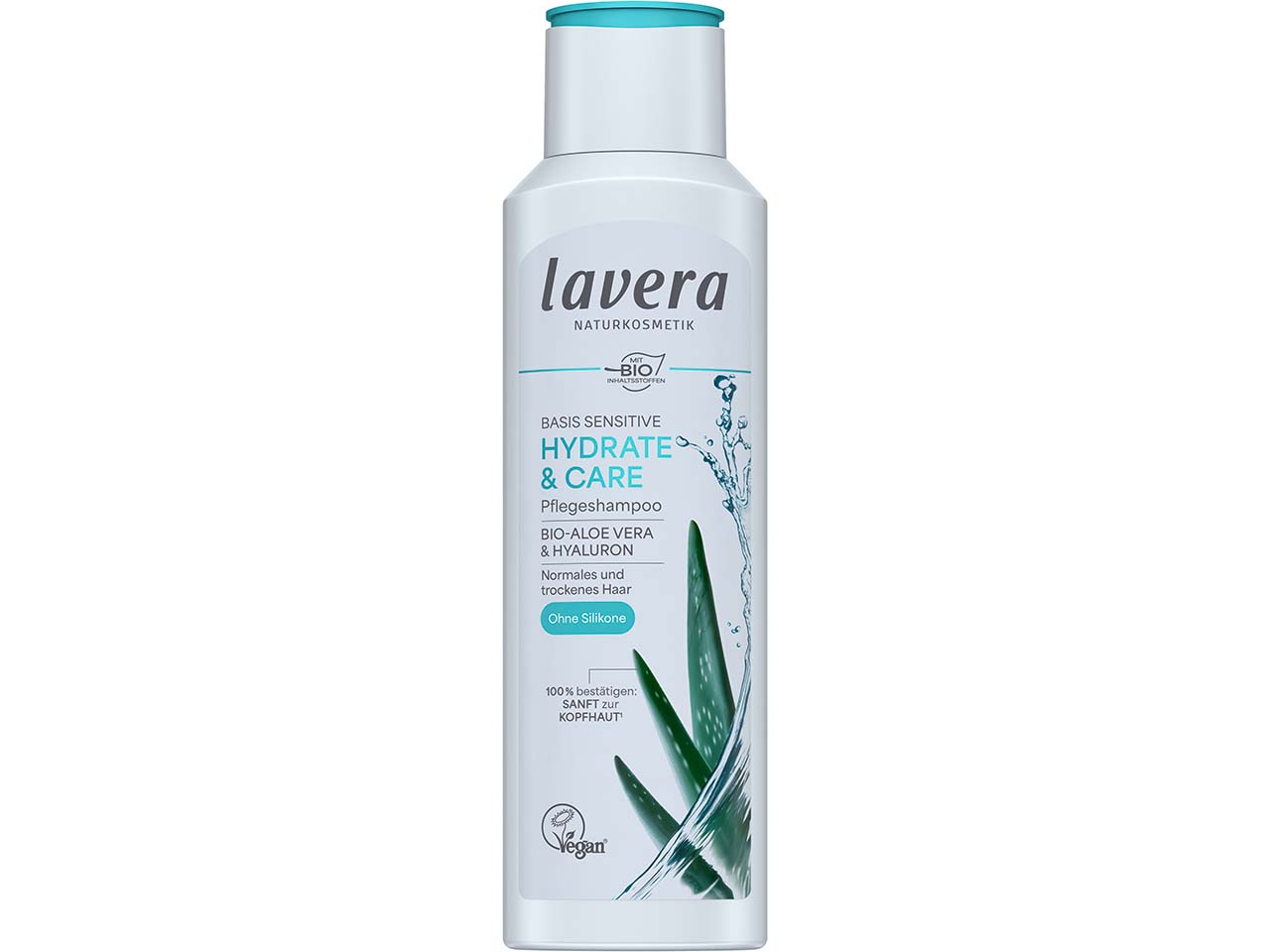 lavera Shampoo "Hydrate & Care" Bio-Aloe Vera & Hyaluron, 250 ml