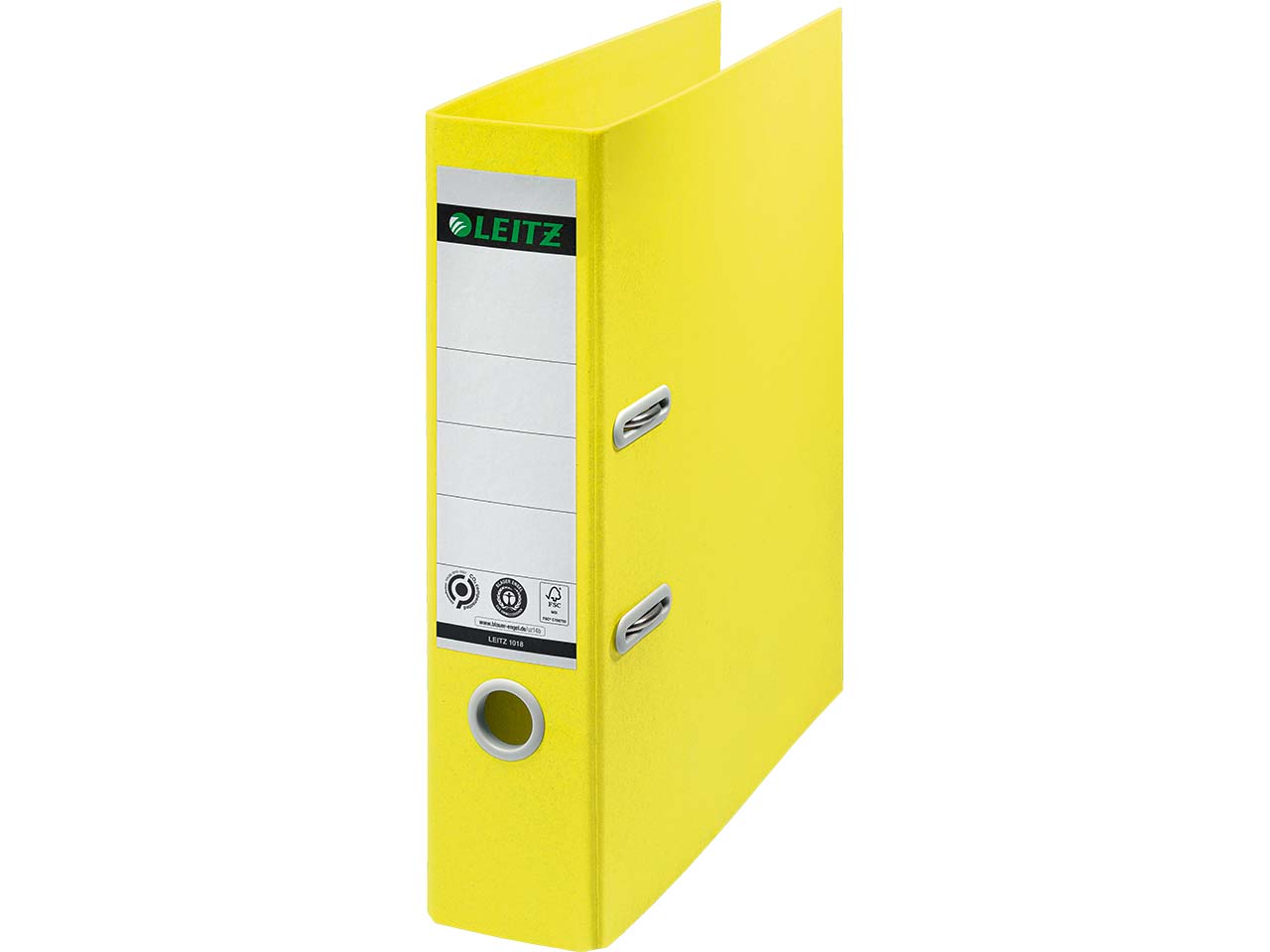 Leitz Ordner 're:cycle' Rückenbreite 8 cm gelb