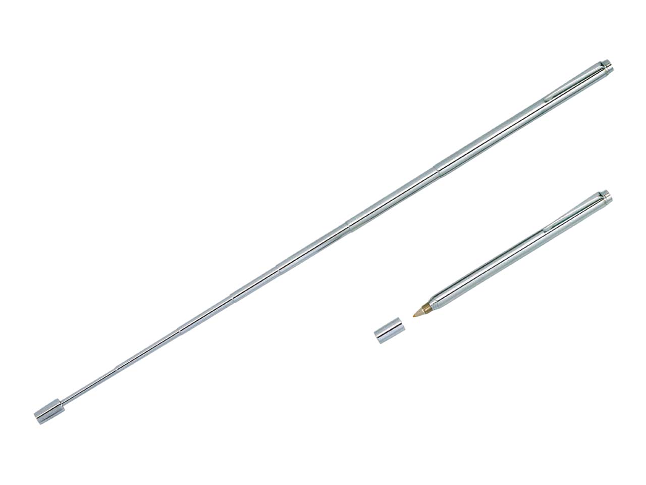 MAUL Teleskopstab mit Kugelschreiber Auszug bis 62,5 cm