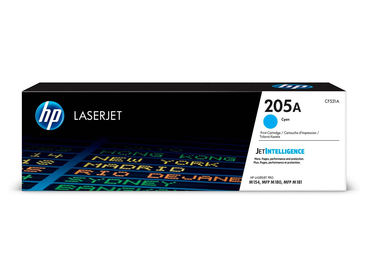 hp Toner CF531A, Nr. 205A cyan