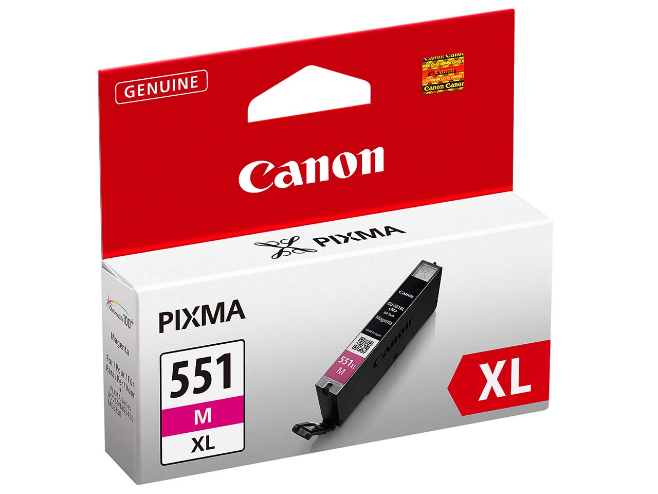 Canon Tintenpatrone CLI-551M XL magenta
