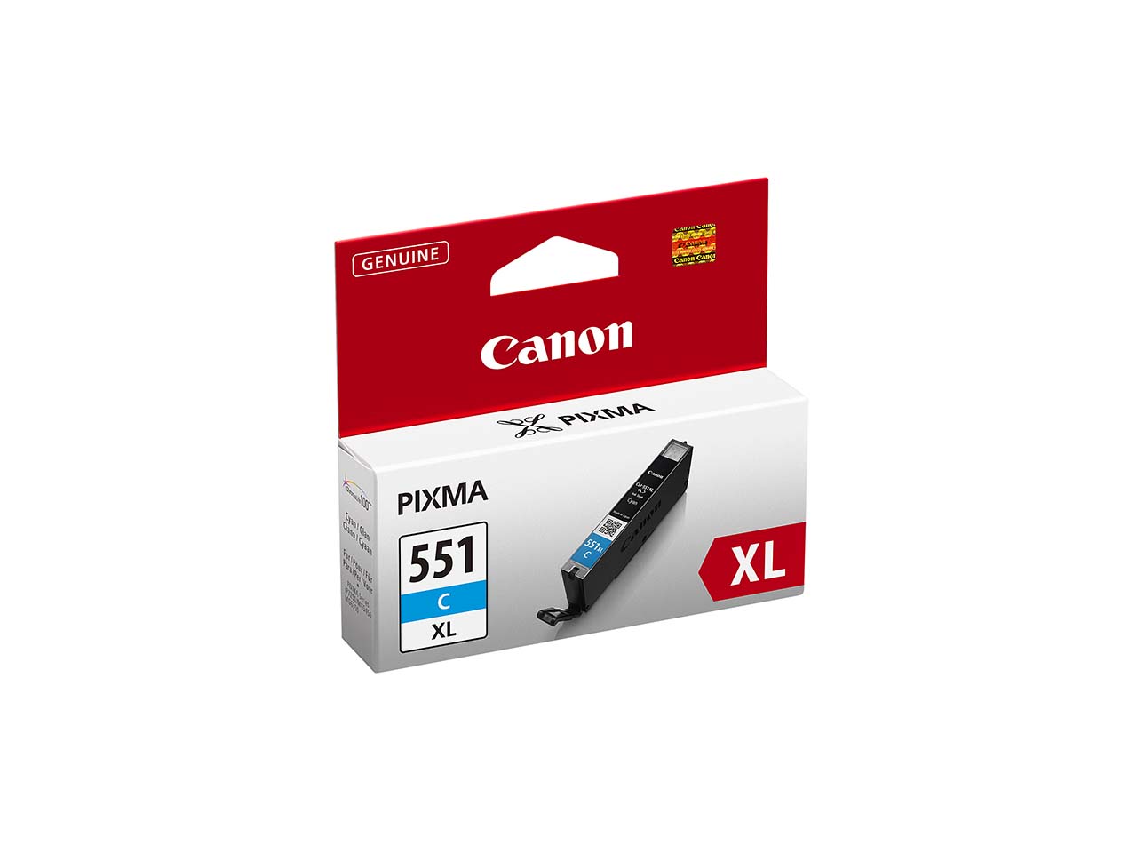 Canon Tintenpatrone CLI-551C XL cyan