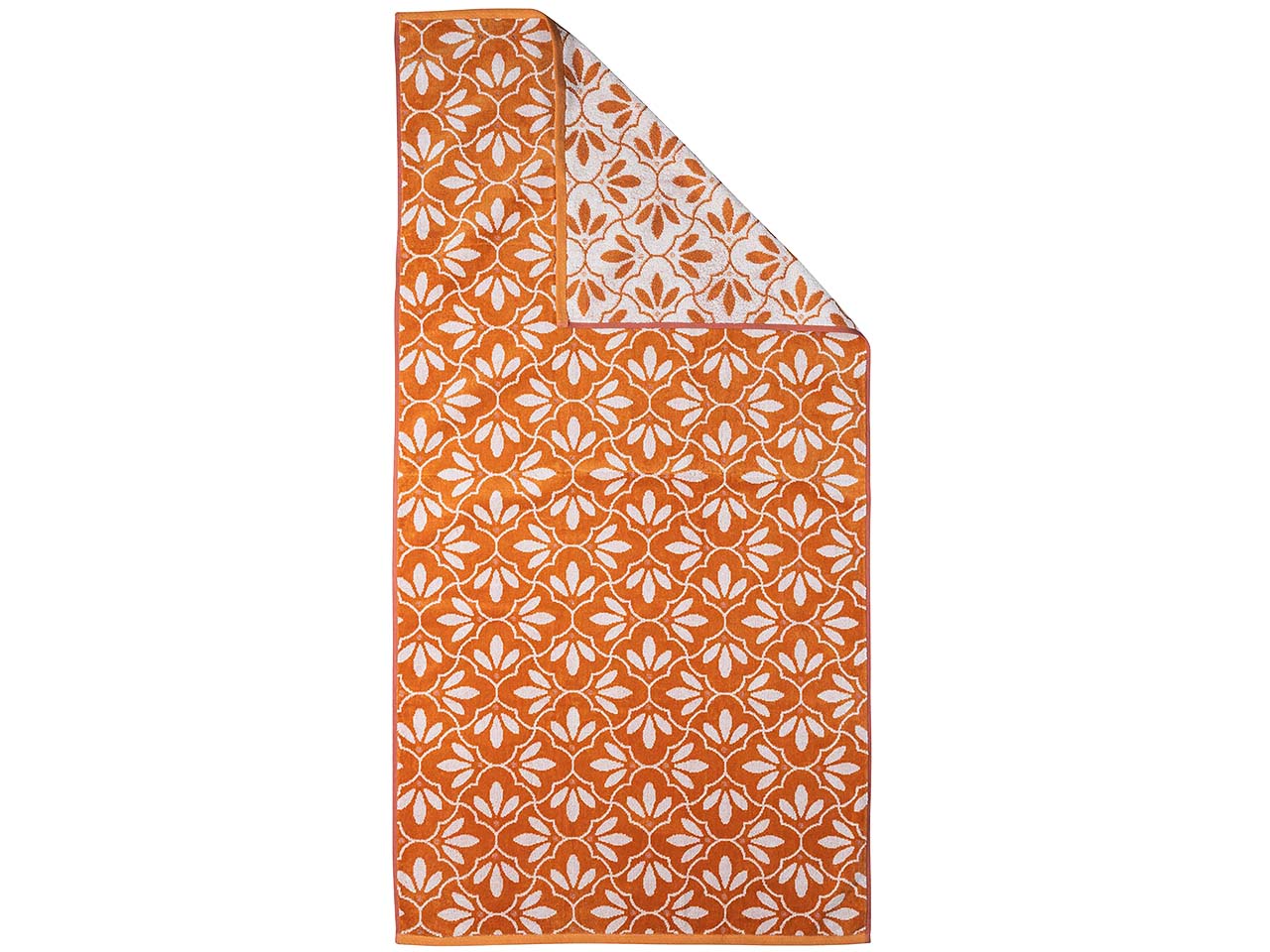 tranquillo Bio-Badetuch "RETRO" 140 x 70 cm, orange