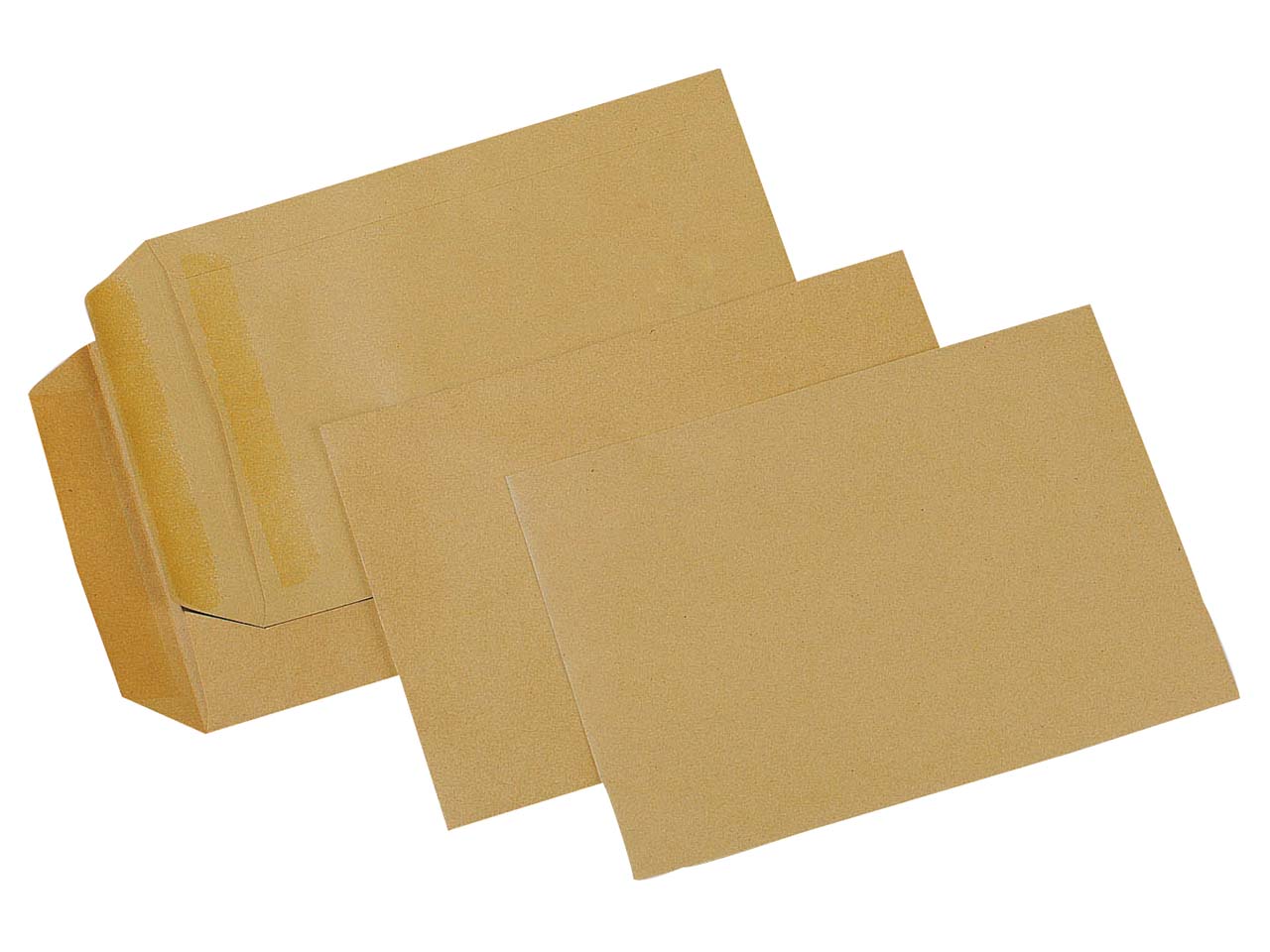 50 C5 Versandtaschen braun NK 90g, ohne Fenster