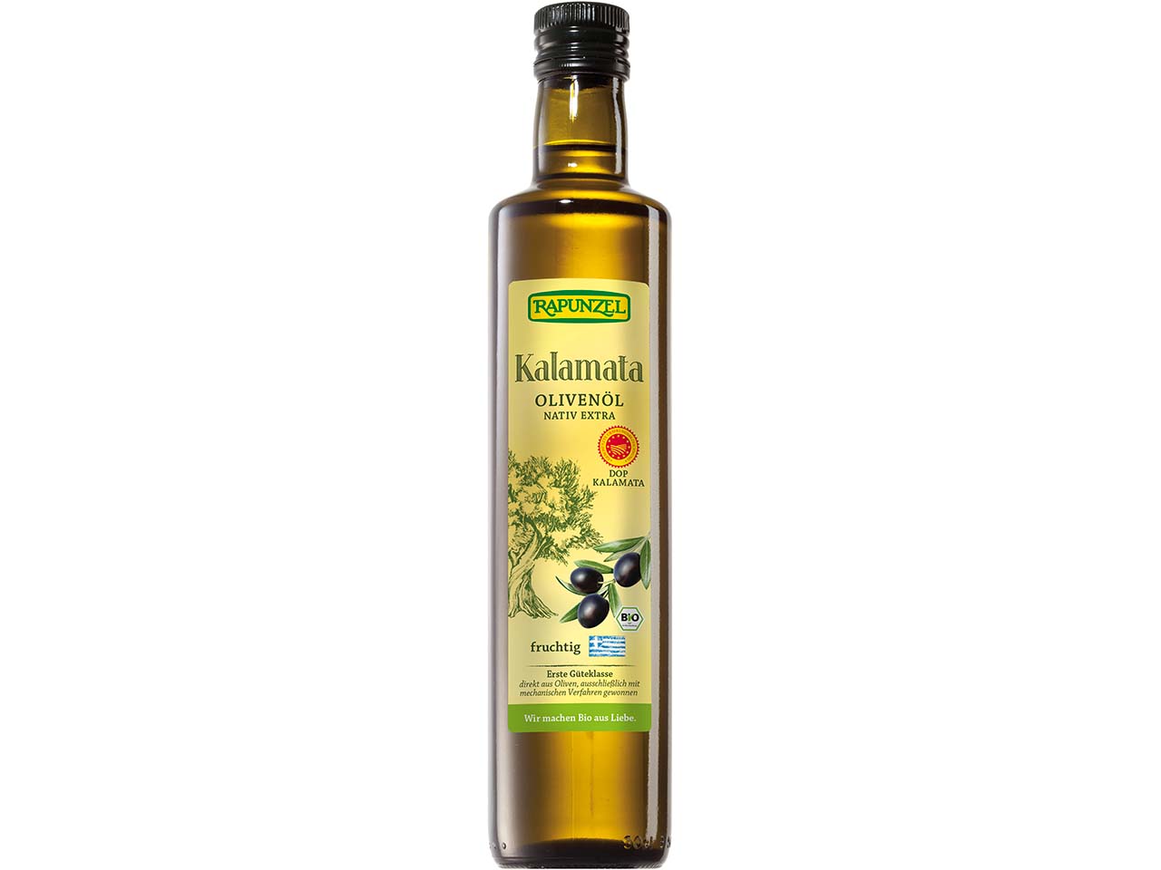 RAPUNZEL Bio-Olivenöl Kalamata P.G.I., nativ extra, 500 ml
