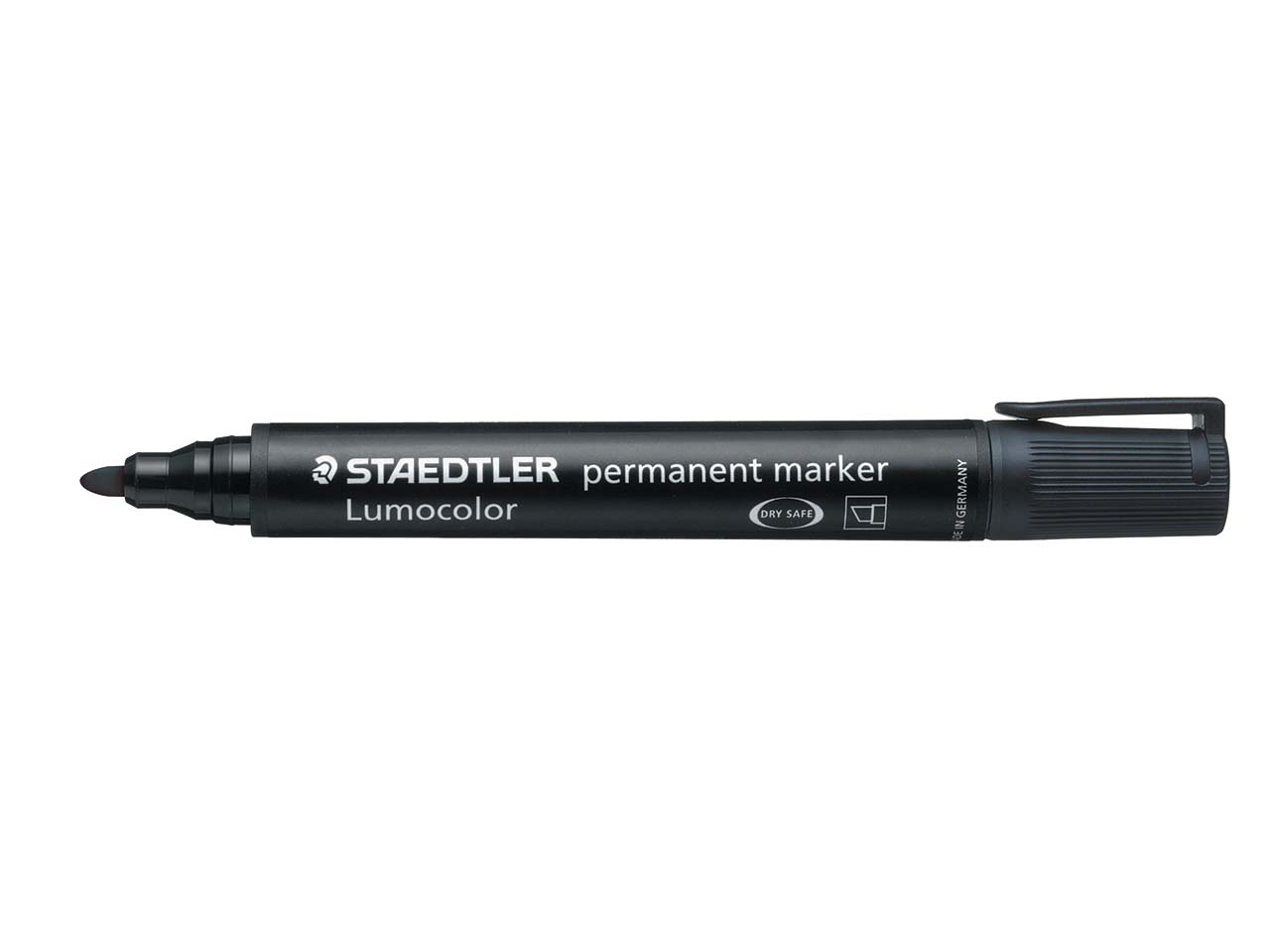 Staedtler Permanentmarker 'Lumocolor 352' schwarz mit Rundspitze