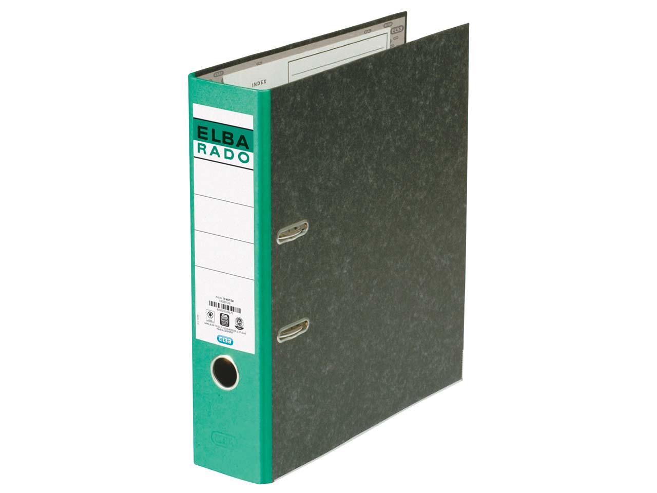 ELBA Ordner 8 cm grün