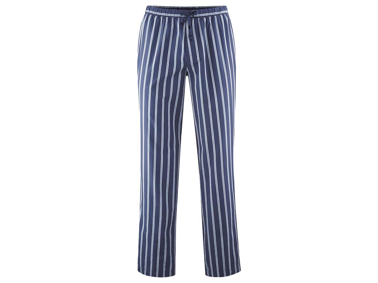 Living Crafts Bio-Herren-Schlafhose "Klemens" navy/azur, Gr. 46