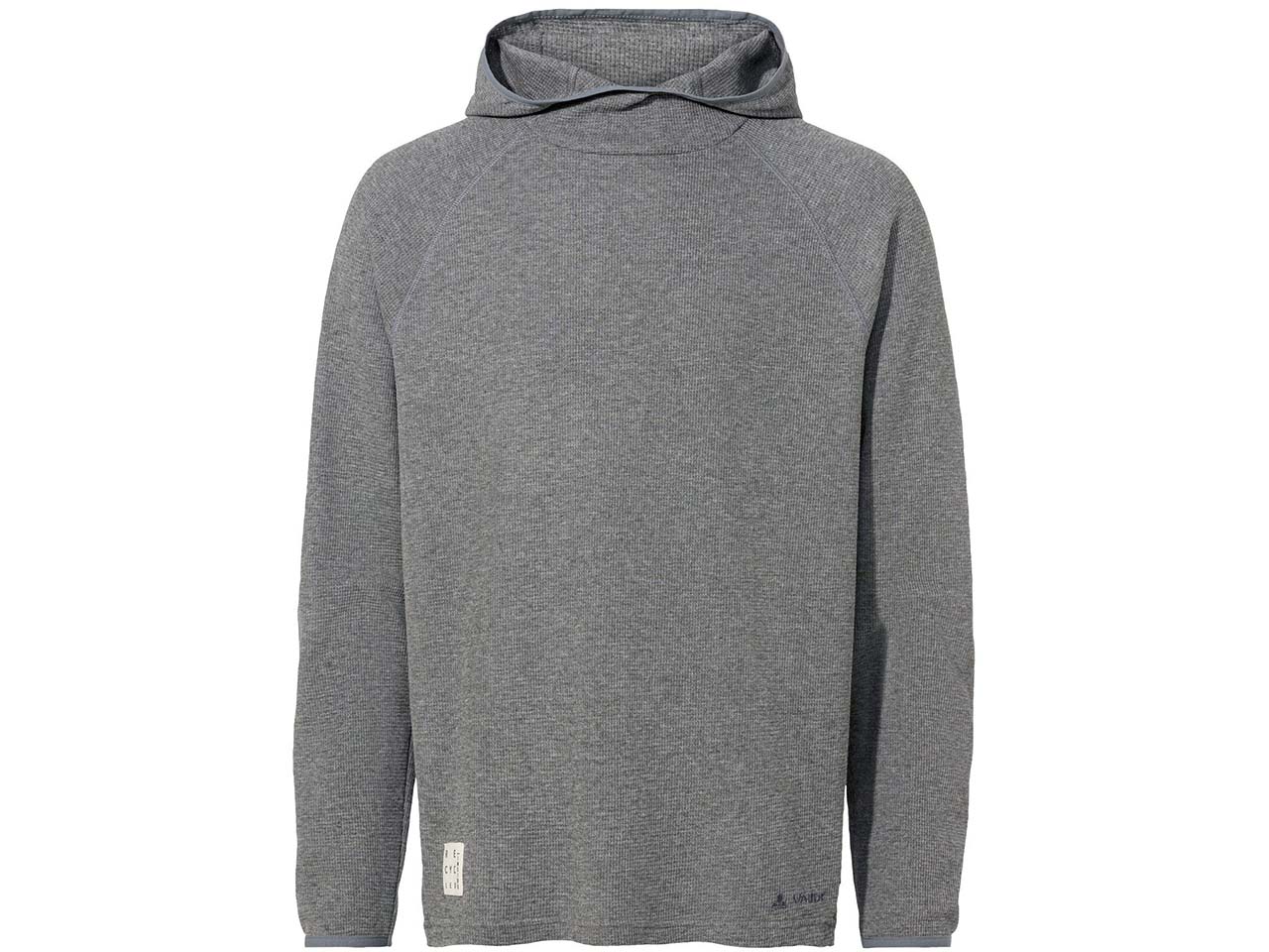 VAUDE Herren-Hoodie 'Redmont' mit Waffelstruktur, heron, Gr. M